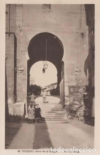 Postales: TOLEDO SIN ESCRIBIR ARCO DE LA SANGRE
