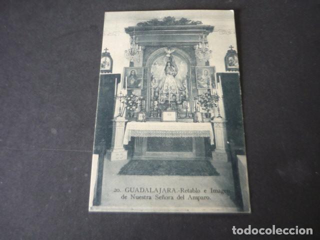 Postales: GUADALAJARA RETABLO E IMAGEN DE NUESTRA SE&Ntilde;ORA DEL AMPARO
