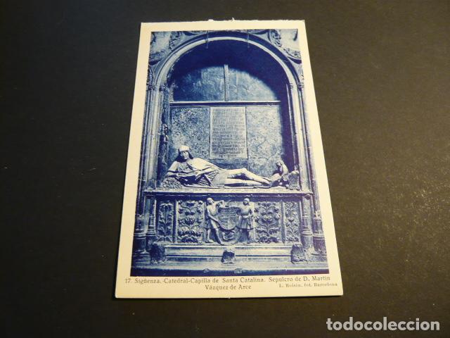 Postales: SIG&Uuml;ENZA GUADALAJARA CATEDRAL SEPULCRO DE D. MARTIN VAZQUEZ DE ARCE