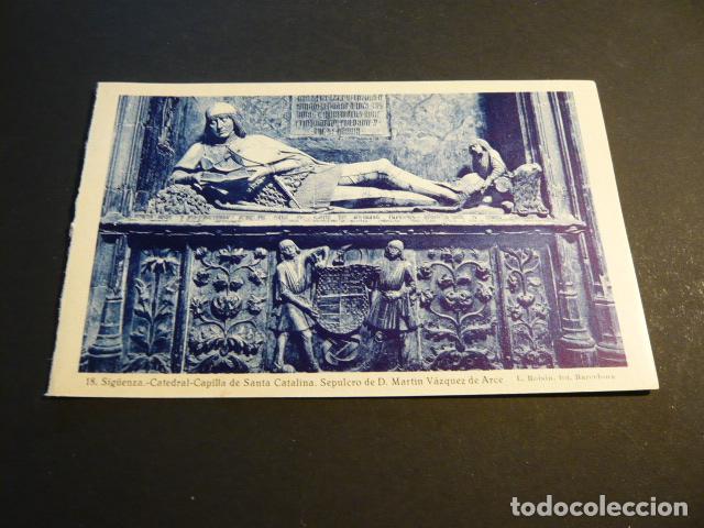 Postales: SIG&Uuml;ENZA GUADALAJARA CATEDRAL SEPULCRO DE D. MARTIN VAZQUEZ DE ARCE