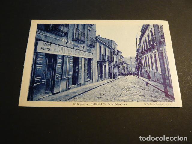 Postales: SIG&Uuml;ENZA GUADALAJARA CALLE DEL CARDENAL MENDOZA