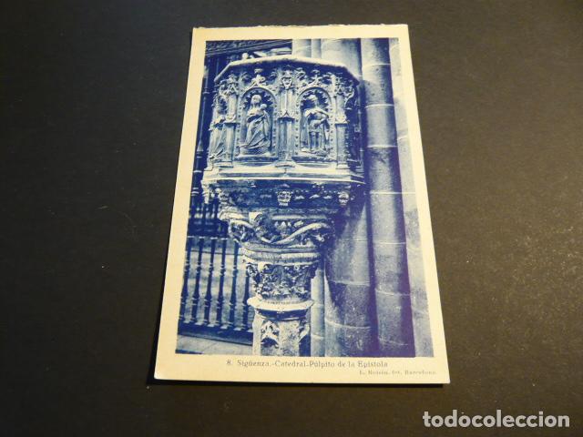 Postales: SIG&Uuml;ENZA GUADALAJARA CATEDRAL PULPITO DE LA EPISTOLA