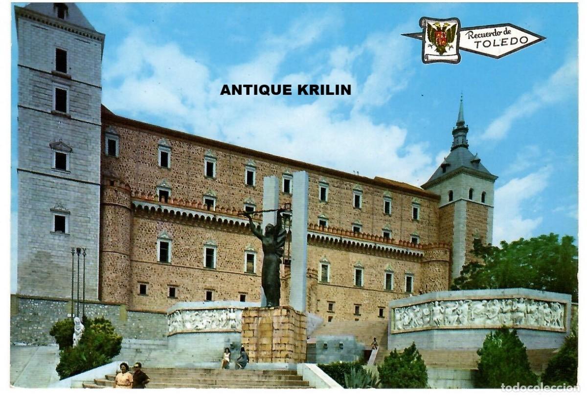 Postales: TOLEDO N&ordm; 9027 MONUMENTO DE ALCAZAR / EDICIONES PERGAMINO / SIN FRANQUEAR