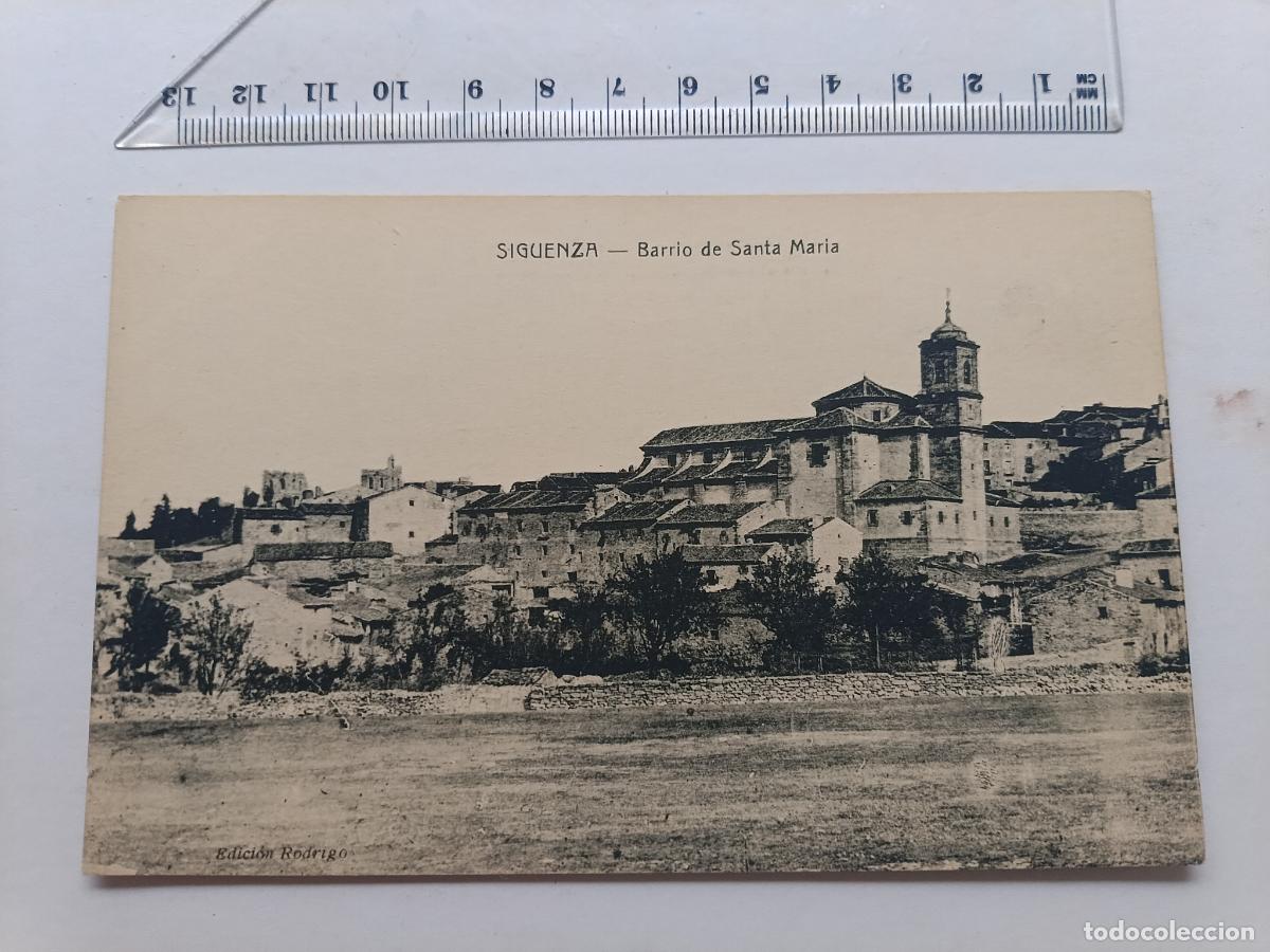 Postales: Sig&uuml;enza, postal antigua original