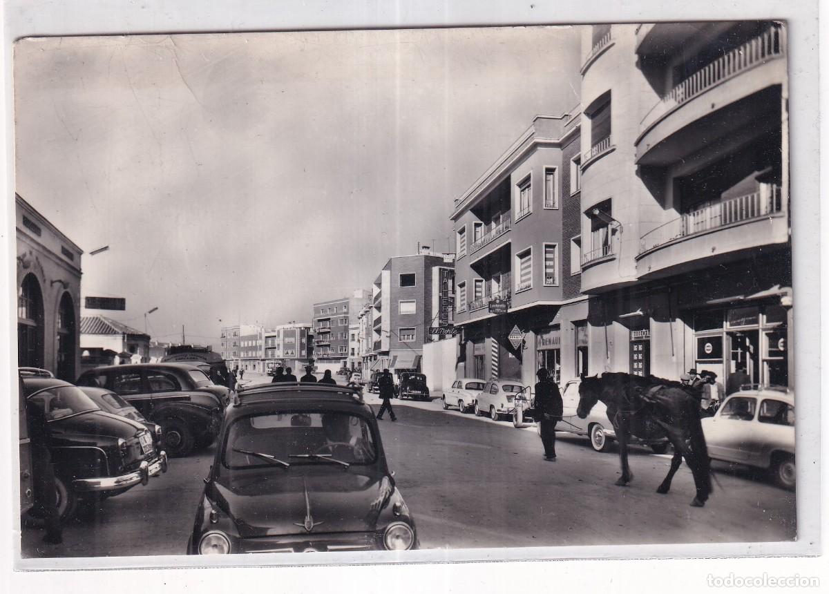 Postales: 6 Talavera de la Reina. Avenida de Toledo. Circulada. Heliotipia art&iacute;stica espa&ntilde;ola.