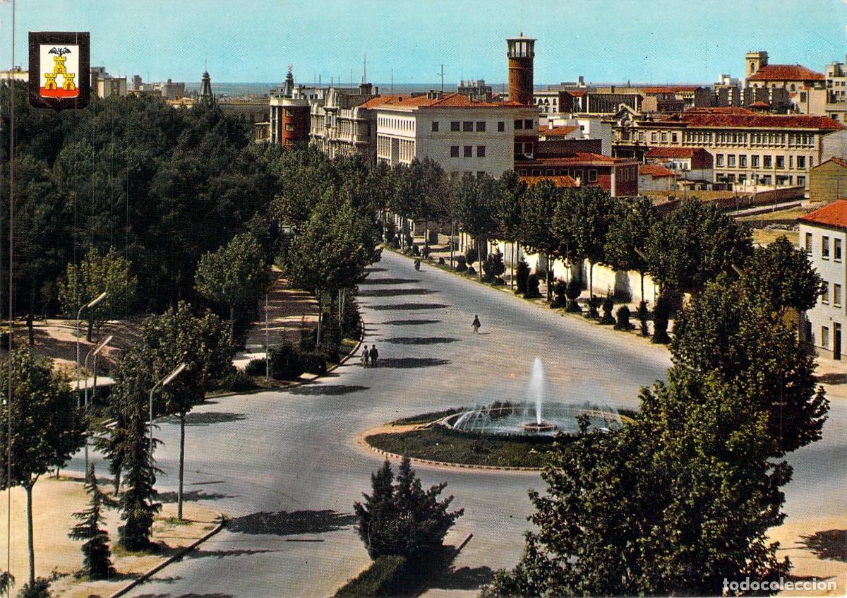 Postales: Postal de la Avenida Rodr&iacute;guez Acosta en Albacete