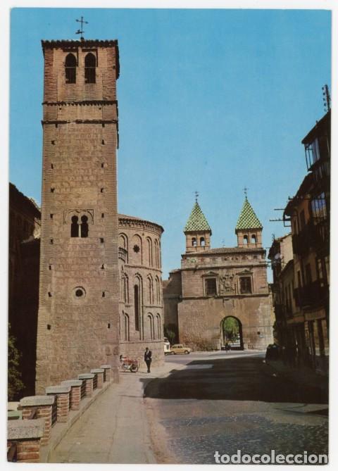 Postales: em04544 toledo santiago el arrabal y puerta bisagra 1967 arribas n&ordm;4 sc seat 600 moto