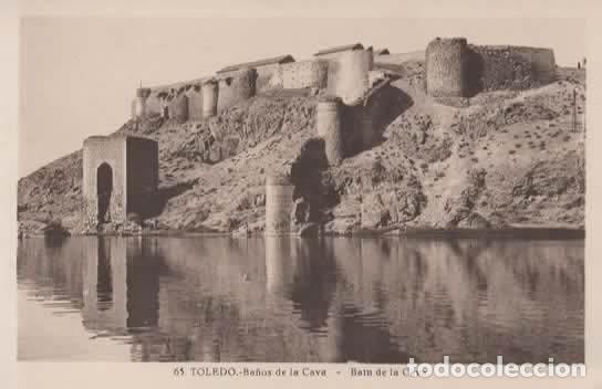 Postales: TOLEDO SIN ESCRIBIR BA&Ntilde;OS DE LA CAVA