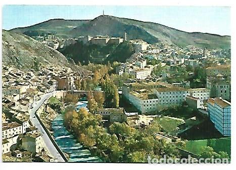 Postales: VISTA PANORAMICA Y RIO JUCAR.- CUENCA