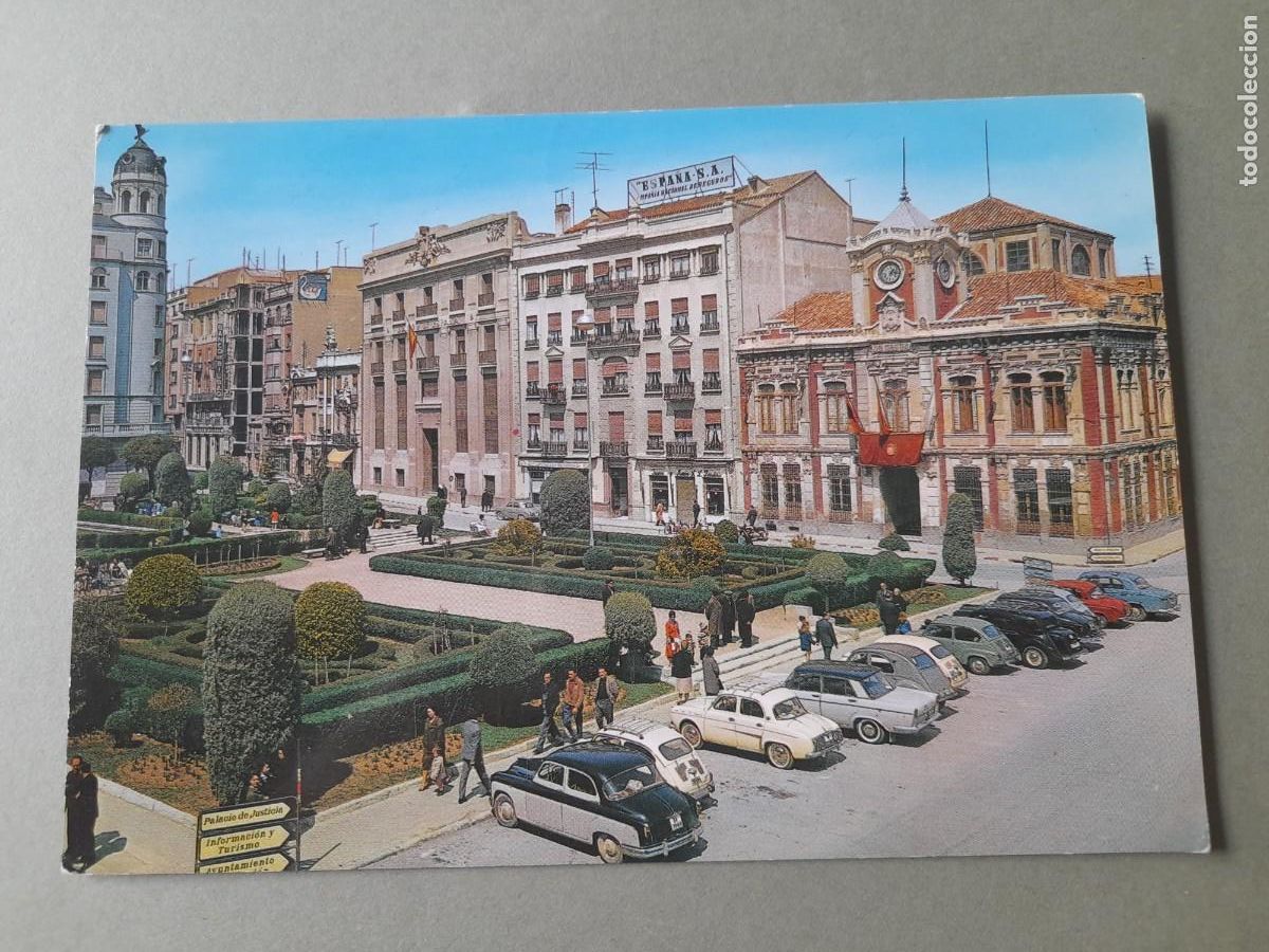 Postales: Postal de albacete, n&deg;4, plaza del caudillo, garabella escrito a&ntilde;os 60 aprox