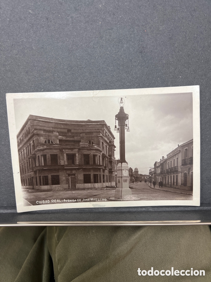 Postales: Antigua Postal Ciudad Real Avenida de Jose Maestro