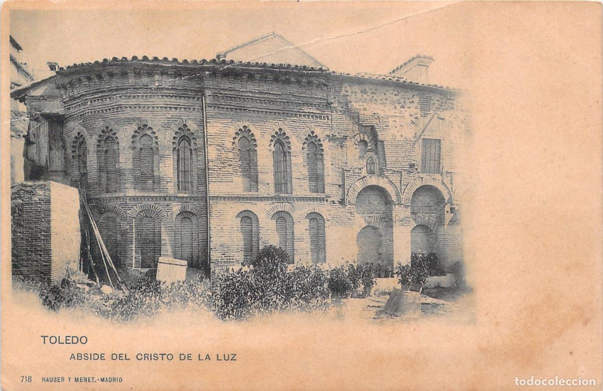 Postales: Postal de Toledo - &Aacute;bside del Cristo de la Luz - Hauser y Menet