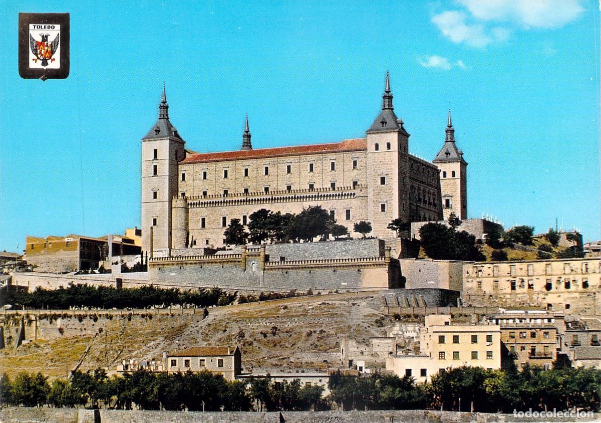 Postales: Postal El Alc&aacute;zar de Toledo, Ediciones Escudo de Oro
