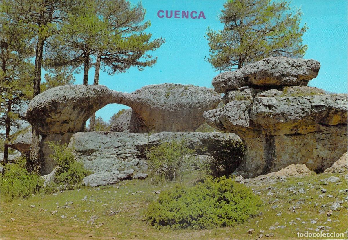 Postales: Postal de Cuenca - Puente Romano de la Ciudad Encantada