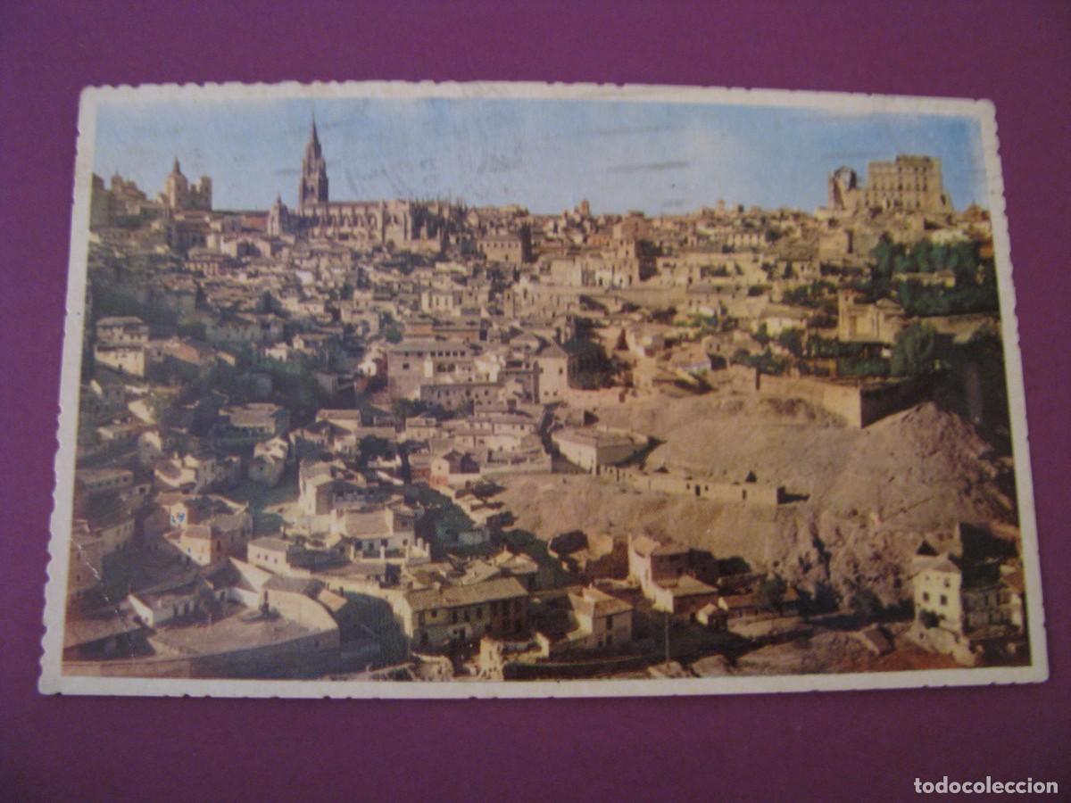 Postales: POSTAL DE TOLEDO. VISTA PARCIAL. HELIOTIPIA ARTISTICA. CIRCULADA 1956