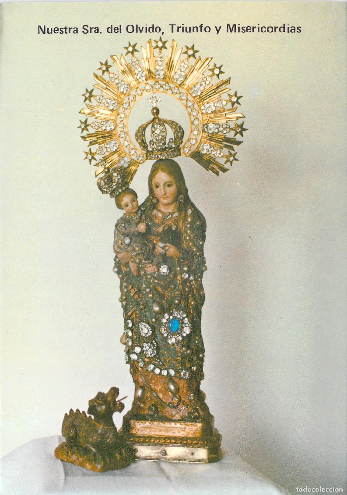 Postales: Postal Virgen del Olvido Triunfo y Misericordias de Guadalajara