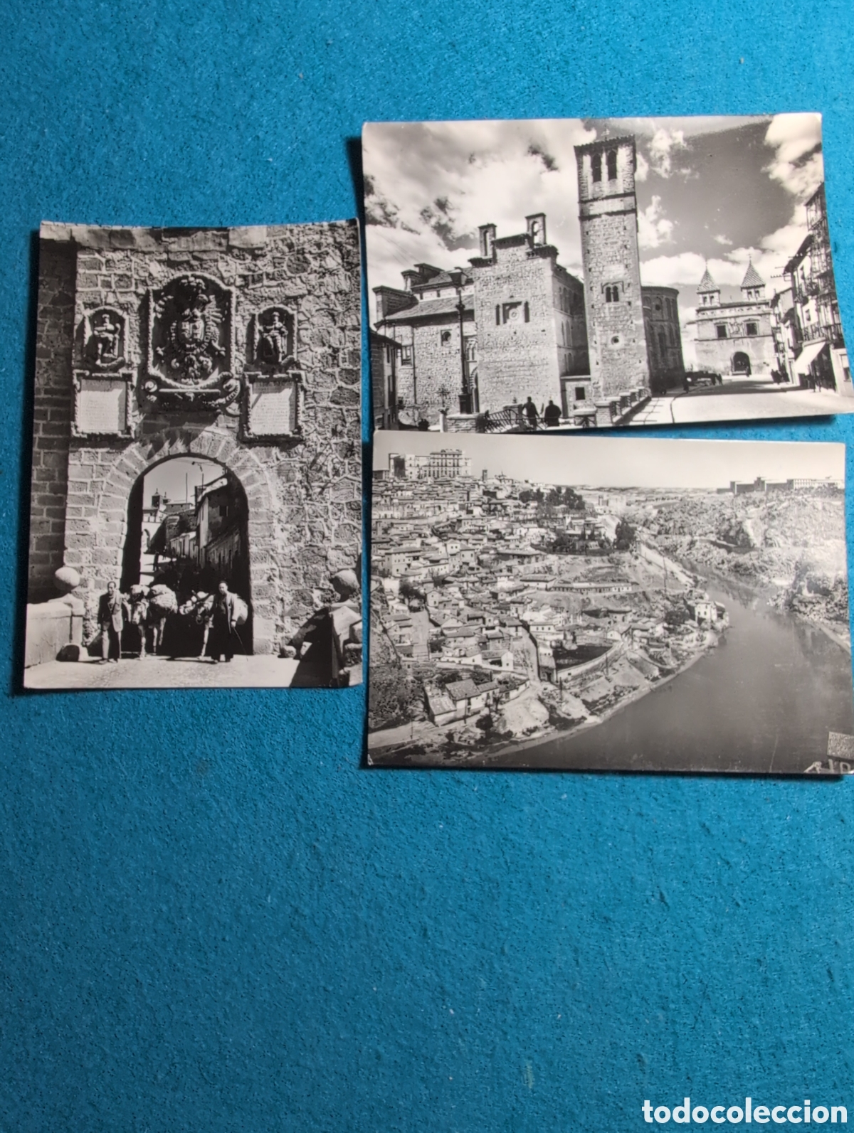 Postales: 3 postales Toledo blanco y negro originales