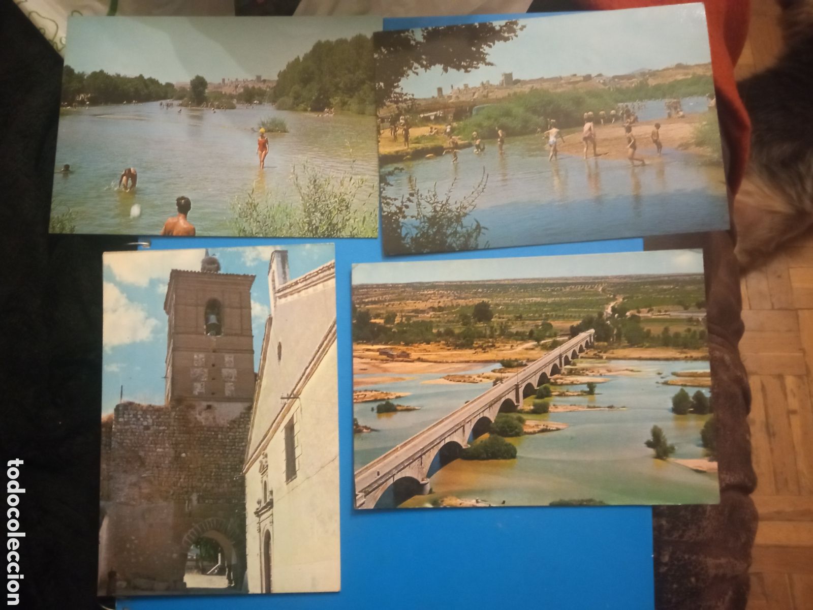 Postales: 4 antiguas postales fotogr&aacute;ficas de Escalona (Toledo)