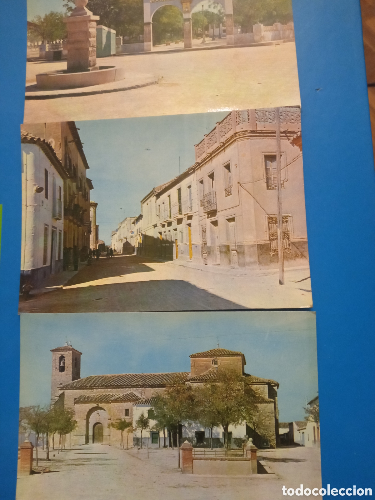 Postales: Tres Antiguas postales fotogr&aacute;ficas, Miguel Esteban (Toledo)