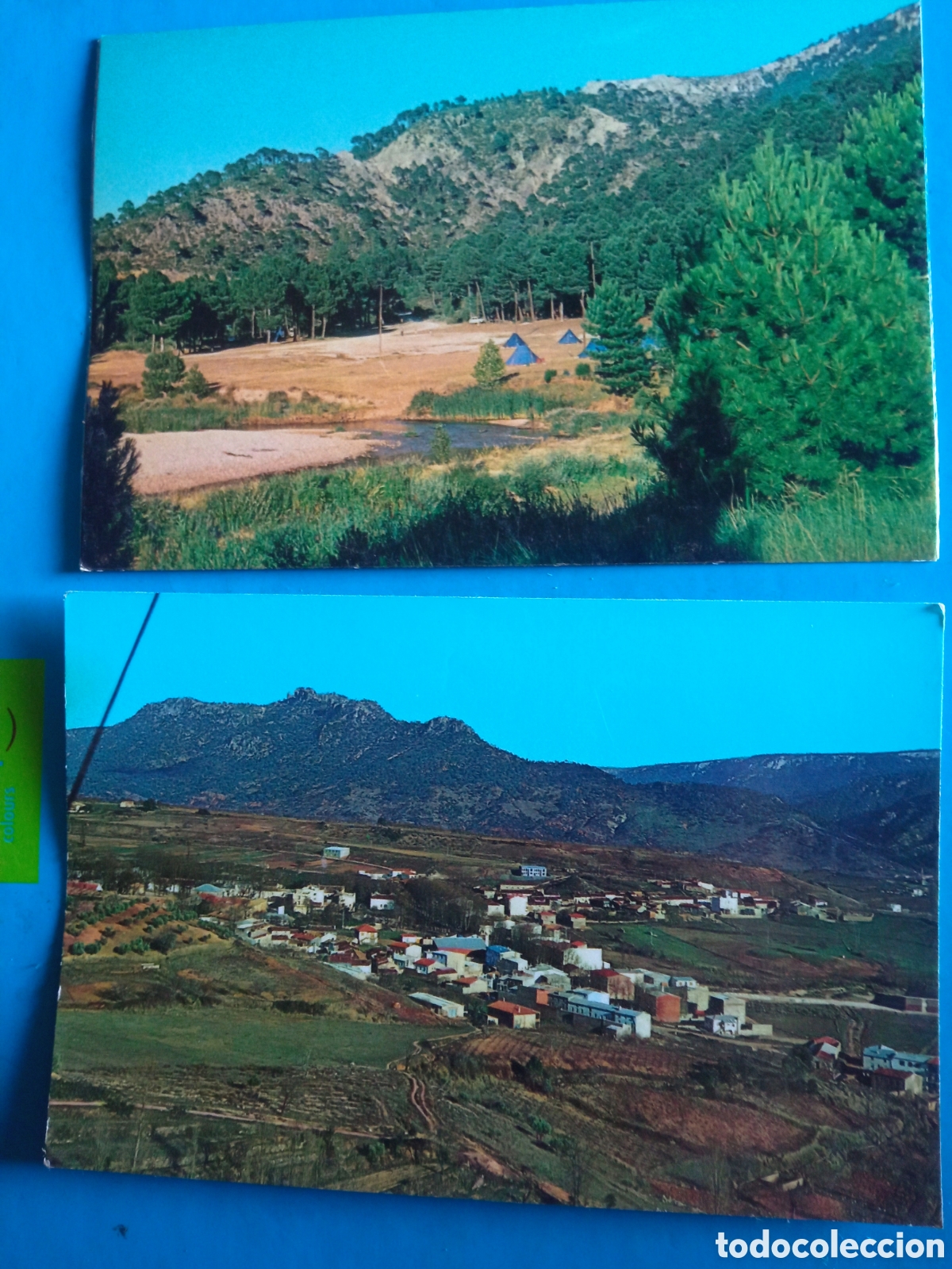 Postales: 2 antiguas postales fotogr&aacute;ficas de Riopar (Albacete)