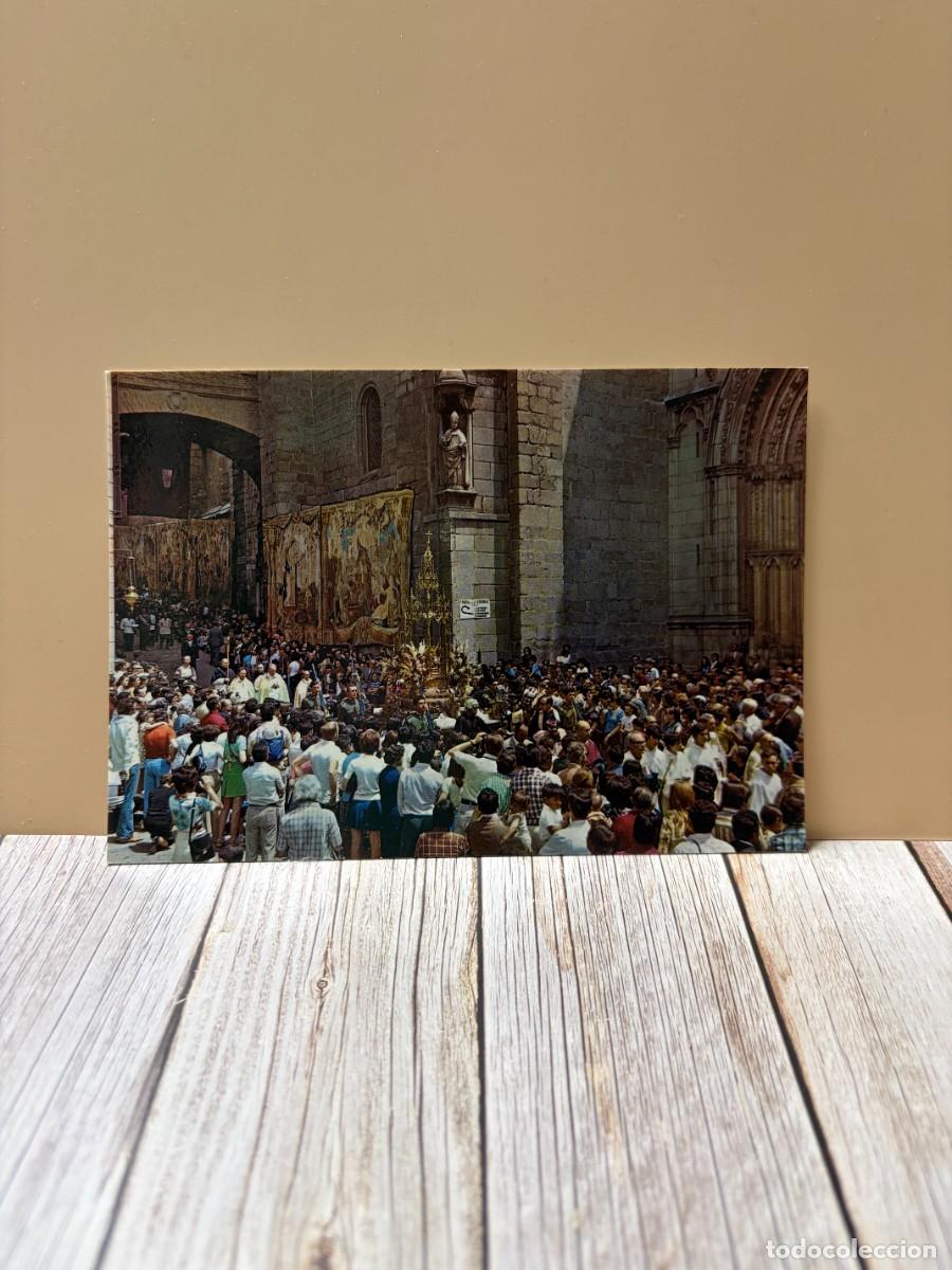 Postales: TARJETA POSTAL. TOLEDO. 1954.- LA CUSTODIA EN PROCESI&Oacute;N. L. ARRIBAS