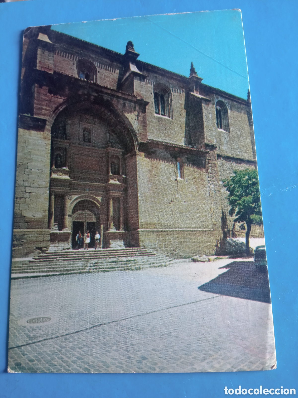 Postales: Antigua postal fotogr&aacute;fica, Villarrobledo (Albacete) Parroquia de San Blas
