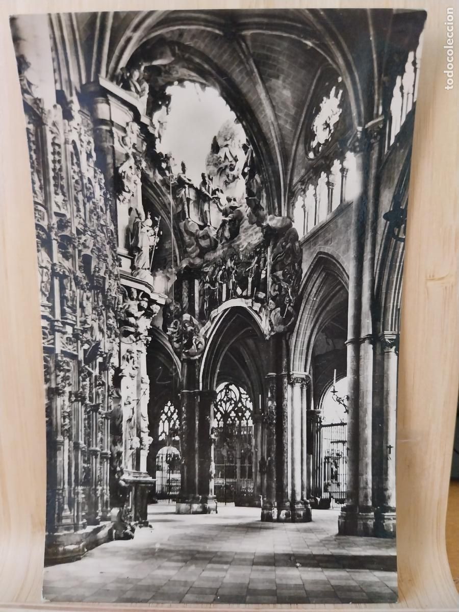 Postales: TOLEDO CATEDRAL TRANSPARENTE ED HAE 29 ESCRITA BN ORIGINAL
