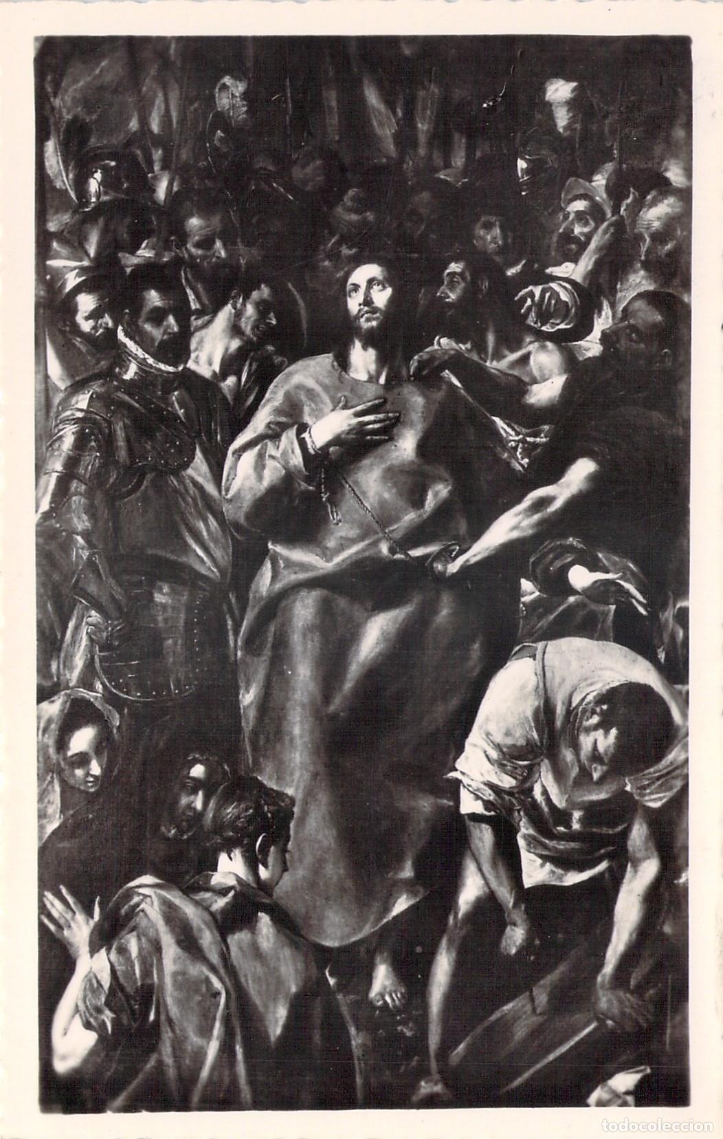 Postales: Postal El Greco El Expolio Toledo Heliotipia Art&iacute;stica Espa&ntilde;ola