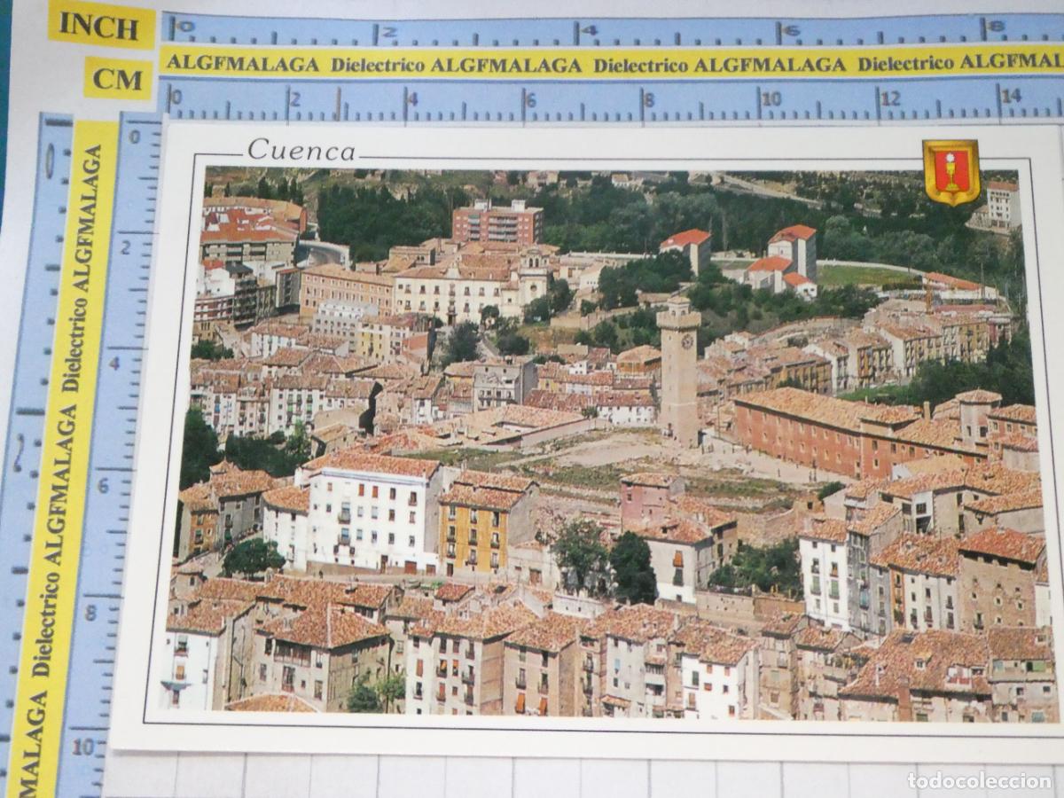 Postales: POSTAL DE CUENCA. VISTA PARCIAL AEREA 11 ESCUDO ORO. 728