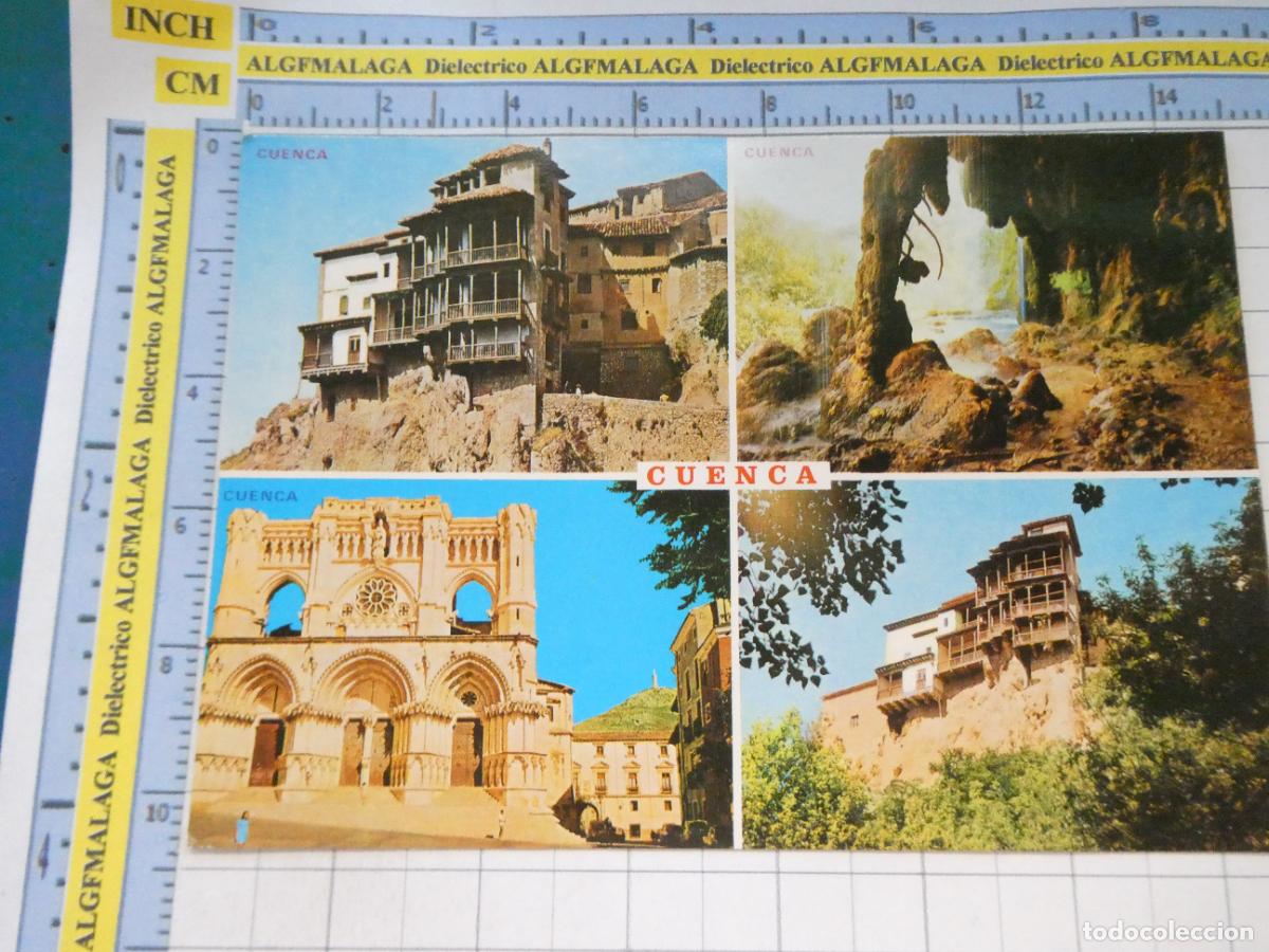 Postales: POSTAL DE CUENCA. A&Ntilde;O 1982. VISTAS DE LA CIUDAD 496 PARIS. 741