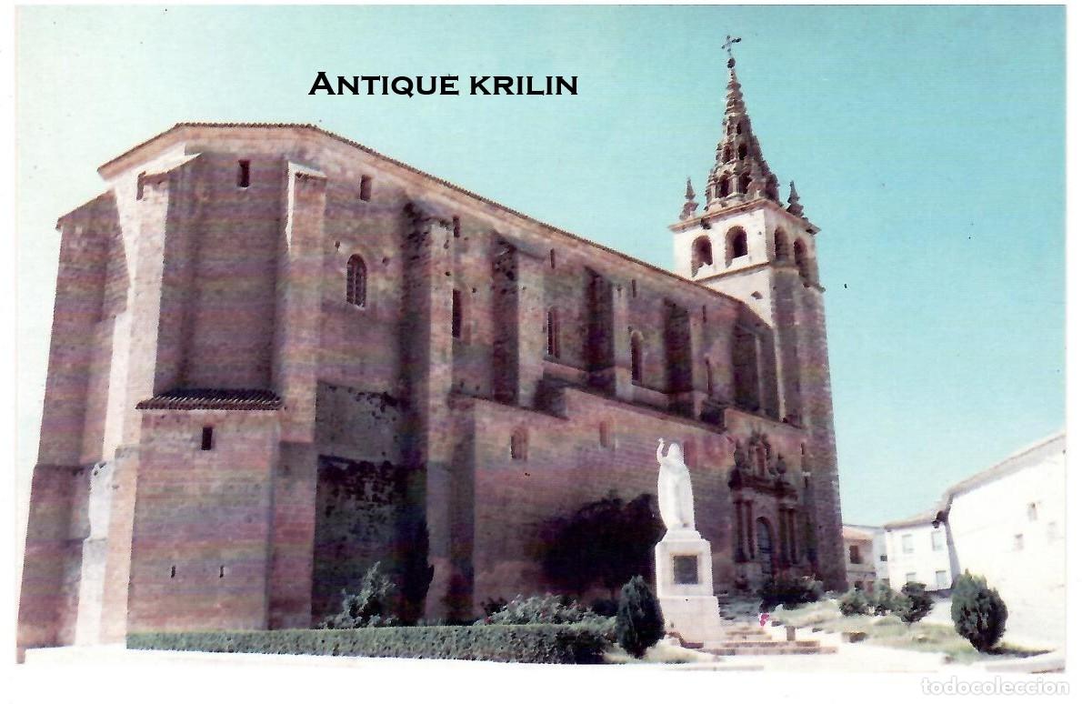 Postales: CUENCA / VILLANUEVA DE LA JARA / FACHADA PARROQUIA BASILICA / EDI. G. LARA / SIN FRANQUEAR