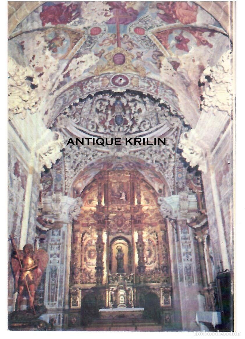 Postales: VILLANUEVA DE LA JARA / CAPILLA SRA. DEL ROSARIO PARROQUIA BASILICA / EDI. G. LARA / SIN FRANQUEAR