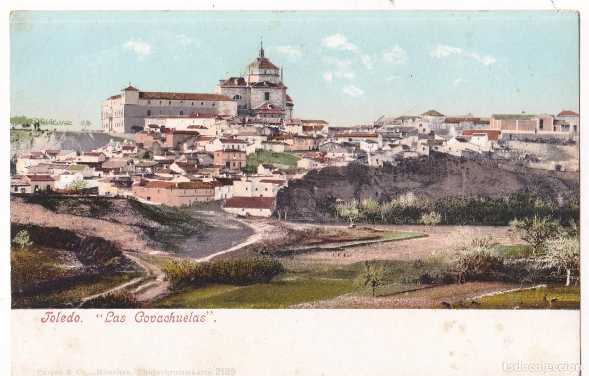 Postales: Toledo Las Covachuelas . Purger & co. 2189 Reverso sin dividir. Sin circular.