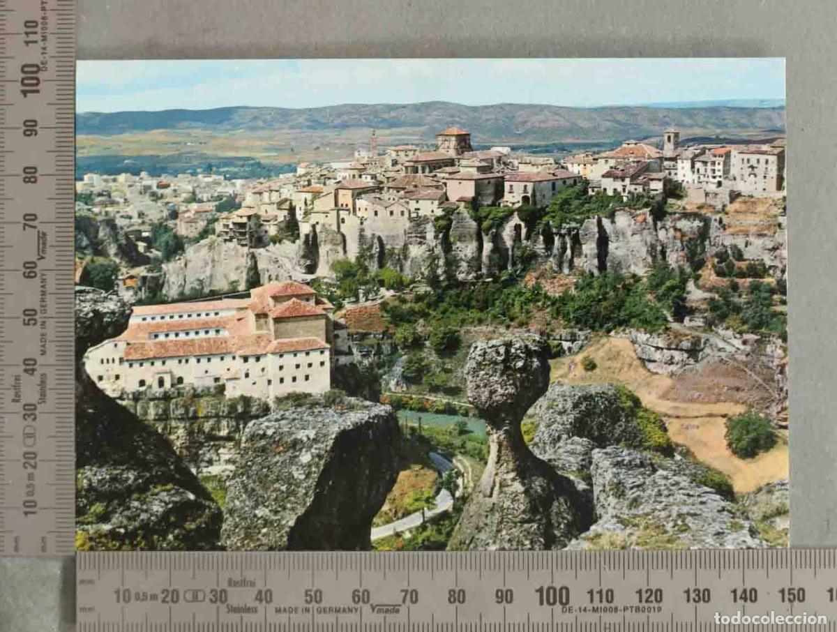Postales: POSTAL. Cuenca - Hoz del Hu&eacute;car - La Cabeza del Hombre - Vista parcial
