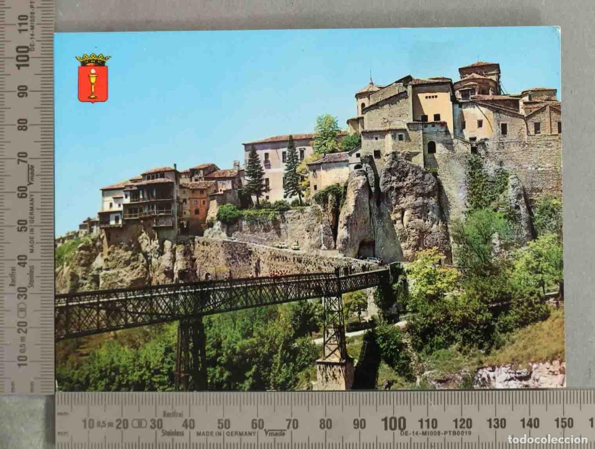 Postales: POSTAL. CUENCA Casas Colgadas y Puente San Pablo