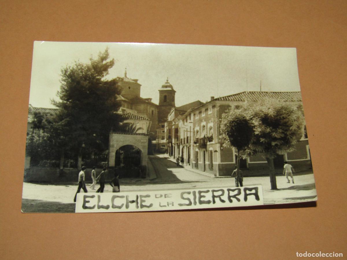 Postales: Antigua Tarjeta Foto Postal de ELCHE DE LA SIERRA de Albacete A&ntilde;o 1966