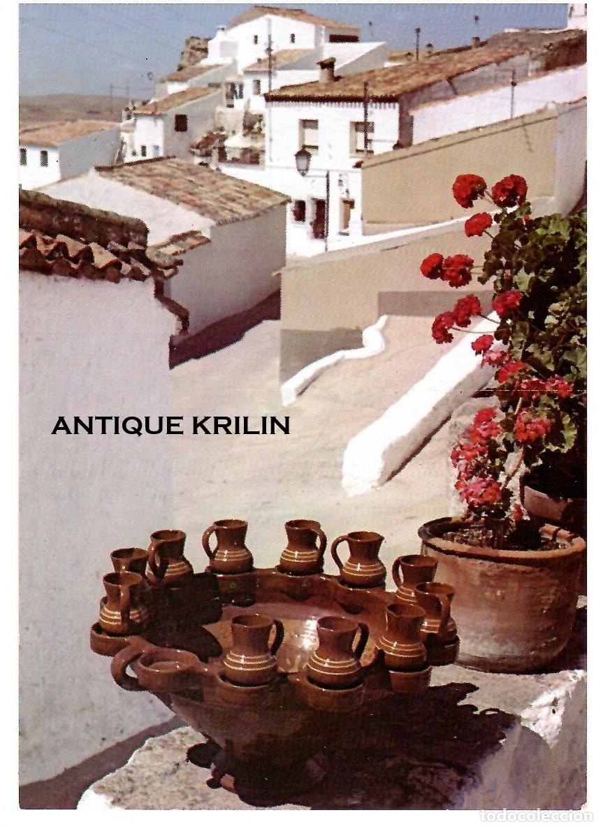 Postales: CHINCHILLA N&ordm; 4 / MUSEO CERAMICA NACIONAL / CUERVERA PIEZA TIPICA DE CHINCHILLA / SIN FRANQUEAR