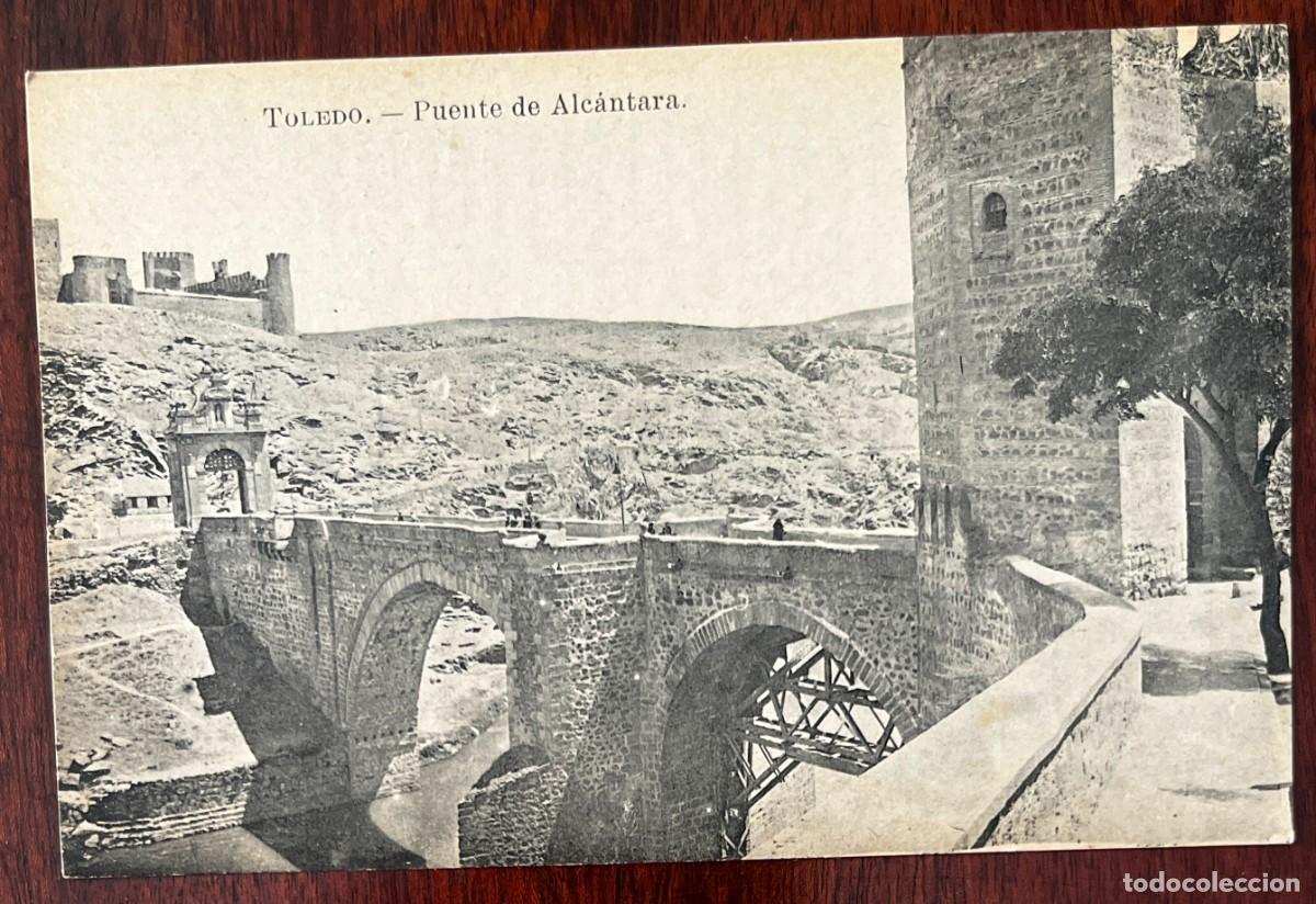 Postales: TOLEDO, PUENTE DE ALCANTARA, LACOSTE, COLECCION ESPA&Ntilde;A MONUMENTAL E HISTORICA SERIE VIII N&ordm; 43