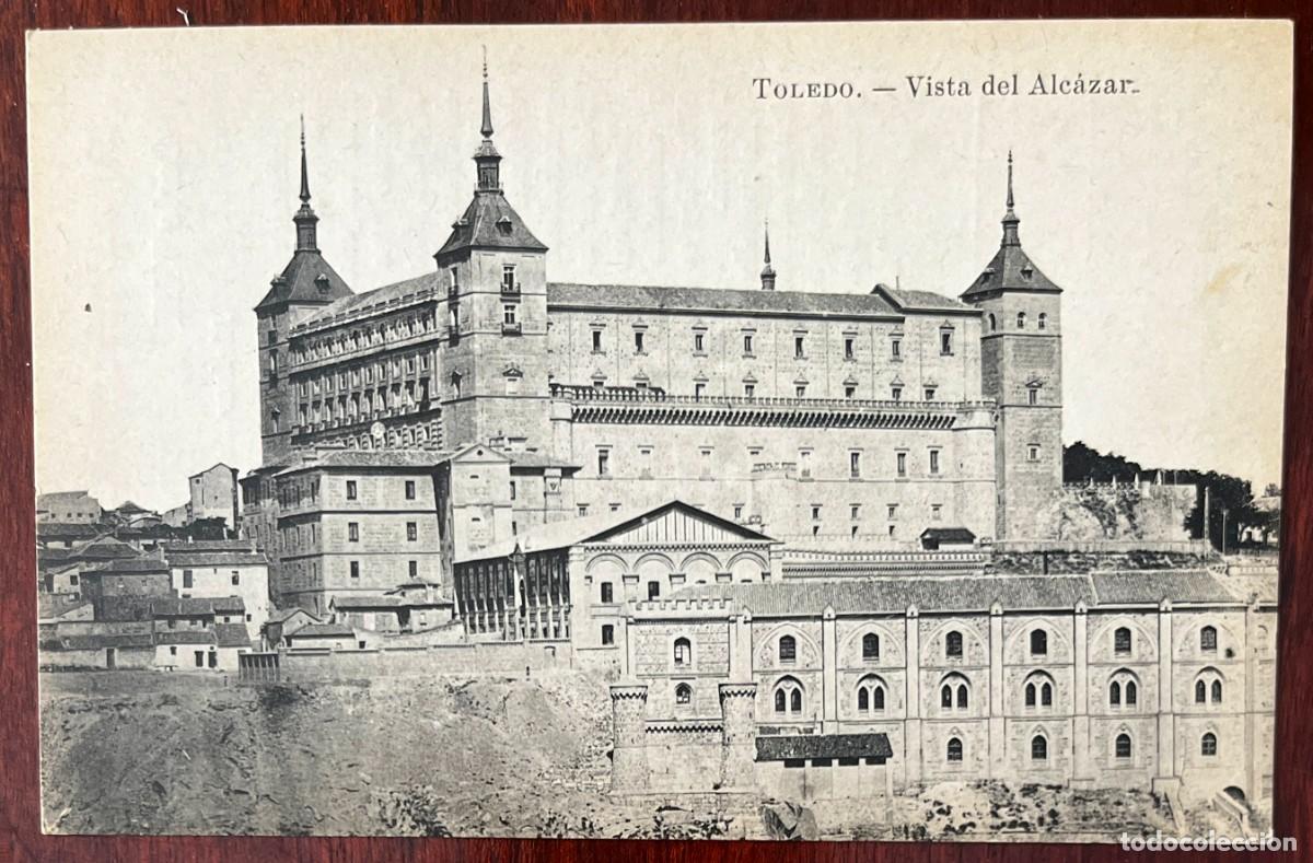 Postales: TOLEDO, VISTA DEL ALCAZAR, LACOSTE, COLECCION ESPA&Ntilde;A MONUMENTAL E HISTORICA SERIE VIII N&ordm; 44