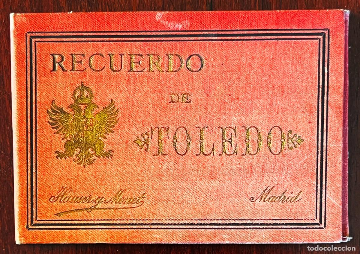 Postales: RECUERDO DE TOLEDO, ALBUM CON VISTAS ANTIGUAS, HAUSER Y MENET, NO POSTAL, ACORDEON, VER FOTOS, MIDE