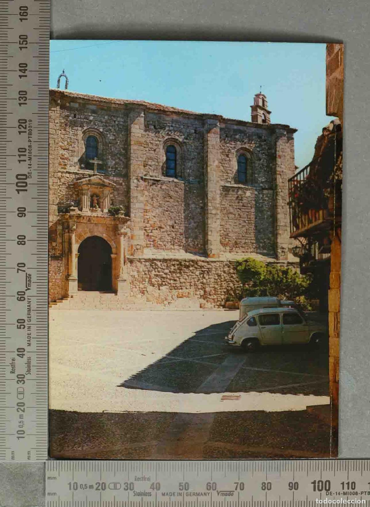 Postales: POSTAL. Atienza - Plaza Mayor y Iglesia de San Juan, siglo XVII