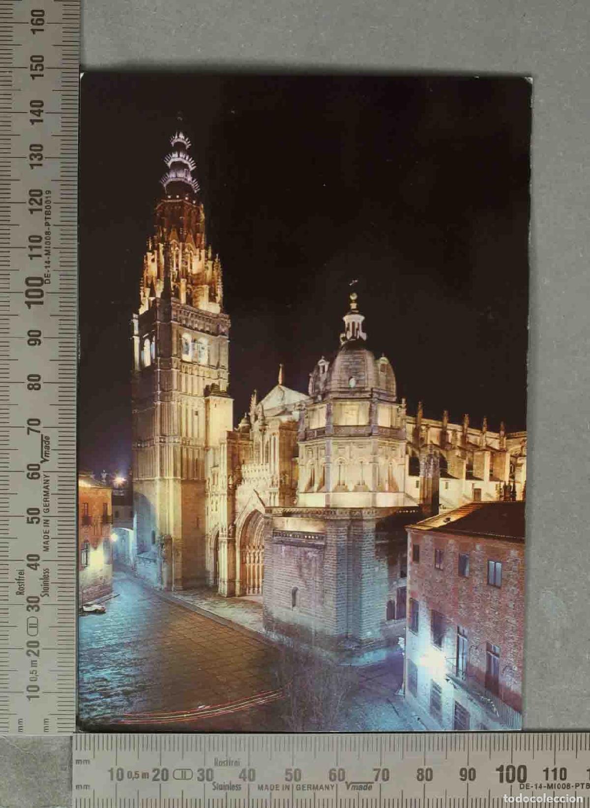 Postales: POSTAL. Toledo - Catedral. Vista Nocturna