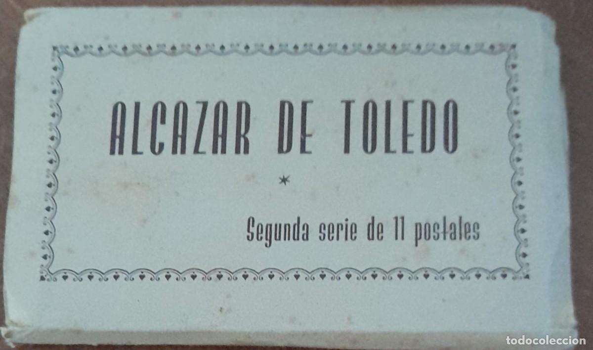 Postales: FUELLE DE PEQUE&Ntilde;AS POSTALES DEL ALC&Aacute;ZAR DE TOLEDO SEGUNDA SERIE DE 11 POSTALES