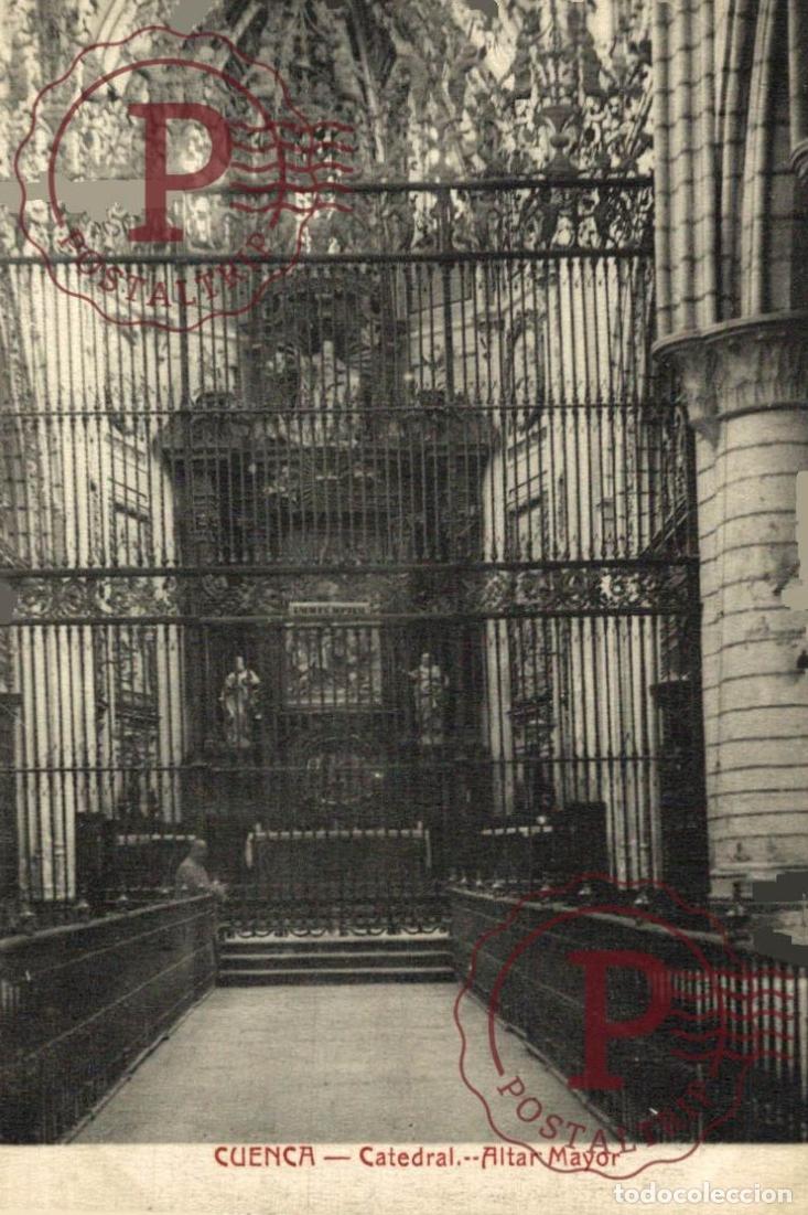 Postales: CUENCA. CATEDRAL. ALTAR MAYOR. - Foto 1