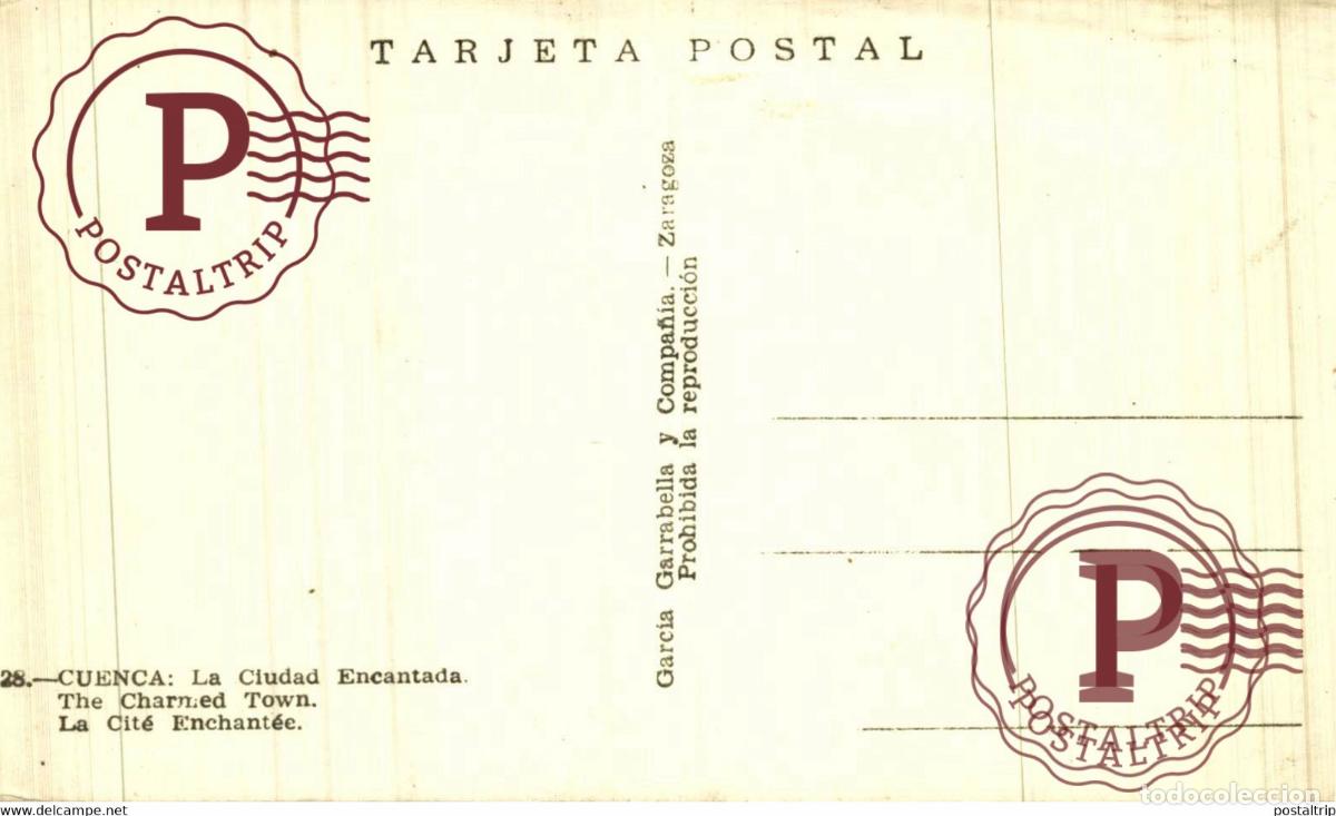 Postales: CUENCA. CIUDAD ENCANTADA. - Foto 2