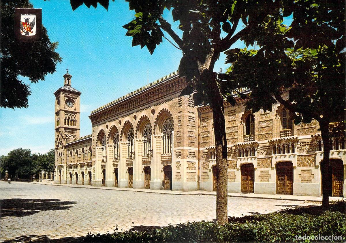 Postales: Postal de la Estaci&oacute;n del Ferrocarril de Toledo Escudo de Oro