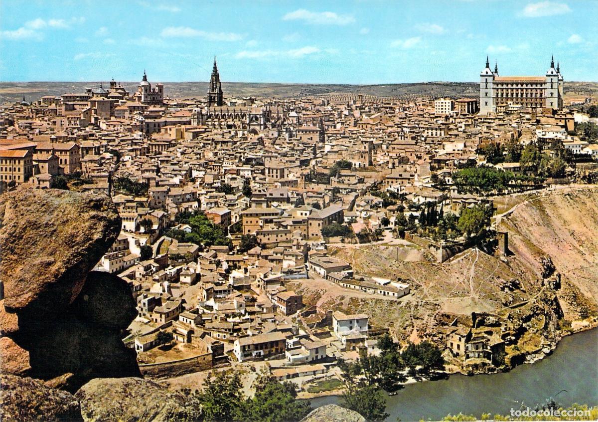 Postales: Postal de Toledo con Vista General y el Alc&aacute;zar