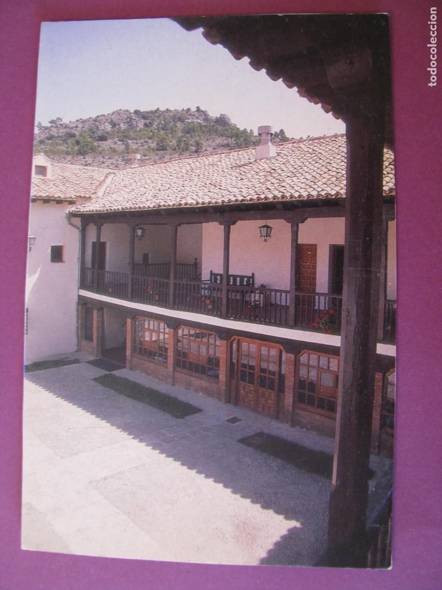 Postales: POSTAL DE HOTEL CUEVA DEL FRAILE. HOZ DEL HUECAR, CUENCA.