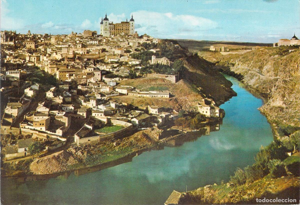 Postales: Postal de Toledo con Vista Parcial y el R&iacute;o Tajo