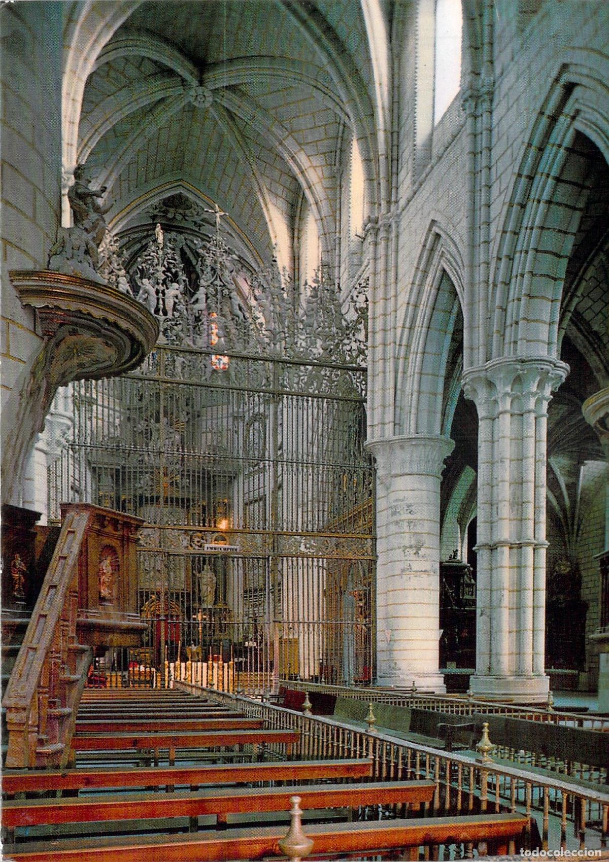 Postales: Postal de la Nave Central de la Catedral de Cuenca